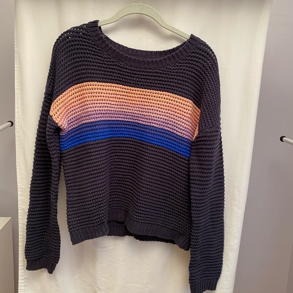 Aeropostle knit striped sweater size small - Picture 1 of 3